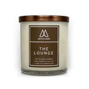 Soy Blend Wood Wick Candle - The Lounge Candle Artius Man 