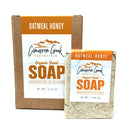 Oatmeal Honey Organic Bar Soap 5.4oz Bath & Body Cimarron Creek Essentials 