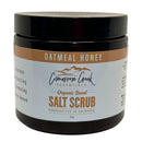 Oatmeal Honey Organic Salt Scrub Body Wash Cimarron Creek Essentials 22oz 