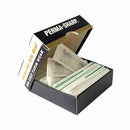 Perma-Sharp 100 Snapped Blades for straight Razor - Gillette Razor Blades BUYBARBER.COM 