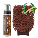THE MITT KIT | Dog grooming set with waterless shampoo & dual-sided grooming mitt for dogs & cats. Artisan Pet Products PRIDE+GROOM 