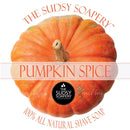 Supercreamed Triple Butter Shaving Soap, Pumpkin Spice Shaving Soap The Sudsy Soapery Natural Products, LLC 