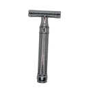 Chrome Diamond-Cut Knurled Handle DE Safety Razor - by Edwin Jagger (Used) Safety Razor MM Consigns (AU) 