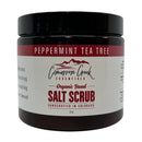 Peppermint Organic Salt Scrub Body Wash Cimarron Creek Essentials 22oz 