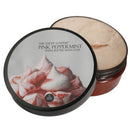 Supercreamed Triple Butter Shave Soap for Shaving, Pink Peppermint Shaving Soap The Sudsy Soapery Natural Products, LLC 