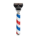 Barbiere Special Collection Brush & Razor Set Grooming Gift Set Antica Barberia Mondial US Fusion Without Stand 
