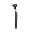 Panther Black Brushed Aluminum Razor Handle for Mach3 Cartridge Cartridge Razor Antica Barberia Mondial US 