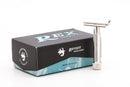 Sentry Slant Stainless Steel DE Safety Razor (Choose Style) - Rex Supply Co. Safety Razor Rex Supply Co. Deluxe Rhodium 