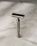 S1 Slant Razor Safety Razor Above the Tie Stainless Steel Classic Open Comb