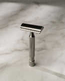 S1 Slant Razor Safety Razor Above the Tie Titanium Classic Safety Bar