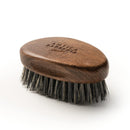 Beard Brush with Oval Wood Handle Beard Combs and Brushes Antica Barberia Mondial US 