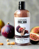 Brown Sugar and Fig Silk Body Wash Body Wash Lather and More! 
