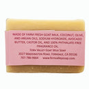 Handmade Goat Milk Shampoo Bar | Argan Oil & Avocado Butter | Flirty Floral Scent Shampoo & Conditioner Fern Valley Soap 