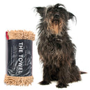 THE TOWEL Microfiber Dog & Cat Drying Towel — Hand Pockets, Odor-Resistant & 7× Water Absorbent Artisan Pet Products PRIDE+GROOM 