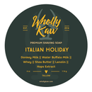 Italian Holiday Shaving Soap Shaving Soap WhollyKaw Tallow 