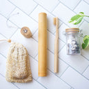 Bamboo Travel Toothbrush Case Love of Earth Co. 