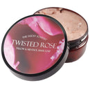 Twisted Rose Tallow Shaving Soap with Honey, Organic Aloe Leaf and Menthol Shaving Soap The Sudsy Soapery Natural Products, LLC 