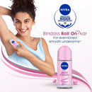 Nivea Deodorant Roll On Pearl & Beauty Radiance For Eventoned Smooth & Beautiful Underarms Deodorant Dista 