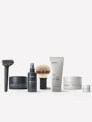 The Pro Ultimate Starter Set Safety Razor Supply Matte Black Fragrance Free 