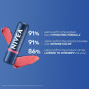 Nivea Lip Caring Beauty Red Lip Balm With SPF 30 - Rose Lip Balm Dista 