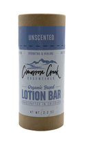 Unscented Organic Lotion Bar 2oz Lotion Cimarron Creek Essentials 