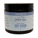 Unscented Organic Salt Scrub Body Wash Cimarron Creek Essentials 22oz 