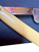 Straight Razor Shave Ready ~ J.A. Henckels Friodur 17 On a Vintage Silk Stone Edge