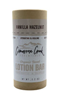 Vanilla Hazelnut Organic Lotion Bar 2oz Lotion Cimarron Creek Essentials 