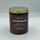 Voyageur Candle by Big White Yeti | 9 oz Amber Jar Candle Long Rifle Soap Co. 