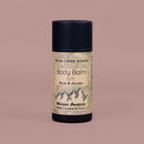 WARM AMBER BODY BALM | Solid Lotion Bar - Black Amber & Vanilla with French Lavender Lotion Rock Creek Soaps 