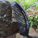 Wide Tooth Ox Horn Comb Beard Combs and Brushes Badass Beard Care 