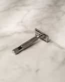 Windsor Razor Safety Razor Above the Tie Titanium/Mirror Polish Atlas 90mm H (High)