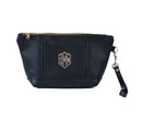Women's Toiletry Bag Cases and Dopp Bags Lifetime Leather Co Oxford Black 
