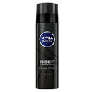 NIVEA Men Deep Dimension Shaving Gel 200ml - With Active Charcoal
