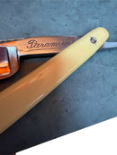 Straight Razor Shave Ready ~ “Paramount” F. Koeller & Co Ohligs Germany On a Vermont Green Slate Edge