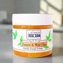 Turmeric and Rose Clay Facial Polish Face Care Lather and More! 