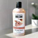Oatmeal Milk and Honey Silk Body Wash Body Wash Lather and More! 