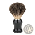 Badger Hair Shaving Brush with Black Ceramic Handle - by ARBA Global