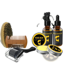 Beard Care Kit 8 Piece Grooming Set with Oil and Balm - by ARBA Global