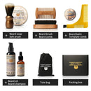 Beard Care Kit 9 Piece Grooming Set with Styling Tools - by ARBA Global
