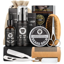 Beard Growth Kit with Derma Roller and Grooming Tools - by ARBA Global