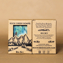 BIG SKY SOAP | Fresh air & cotton Bath Soap Rock Creek Soaps 