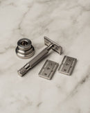 Windsor Collection Safety Razor Above the Tie Stainless Steel Classic Atlas 90mm