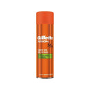 Gillette Fusion 5X Sensitive Shaving Gel with Almond Oil - 6.76 fl oz, Moisturizing & Gentle on Sensitive Skin