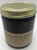 Cinnamon Snap Soy Wax Candle | 9 oz Amber Apothecary Candle Prairie Fire Tallow, Candles, and Lavender 