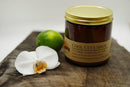 Cool Cucumber Soy Wax Candle | 16 oz Double Wick Amber Apothecary Jar Candle Prairie Fire Tallow, Candles, and Lavender 