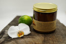 Cool Cucumber Soy Wax Candle | 16 oz Double Wick Amber Apothecary Jar Candle Prairie Fire Tallow, Candles, and Lavender 