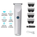 Electric Hair Clippers Cordless Beard Trimmer White - by ARBA Global
