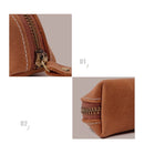 The Paavo Leather Pen Case | Leather Makeup Pouch STEEL HORSE LEATHER 