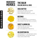 THE BALM Healing Pet Balm — Natural Paw & Nose Moisturizing Balm for Dogs & Cats Artisan Pet Products PRIDE+GROOM 